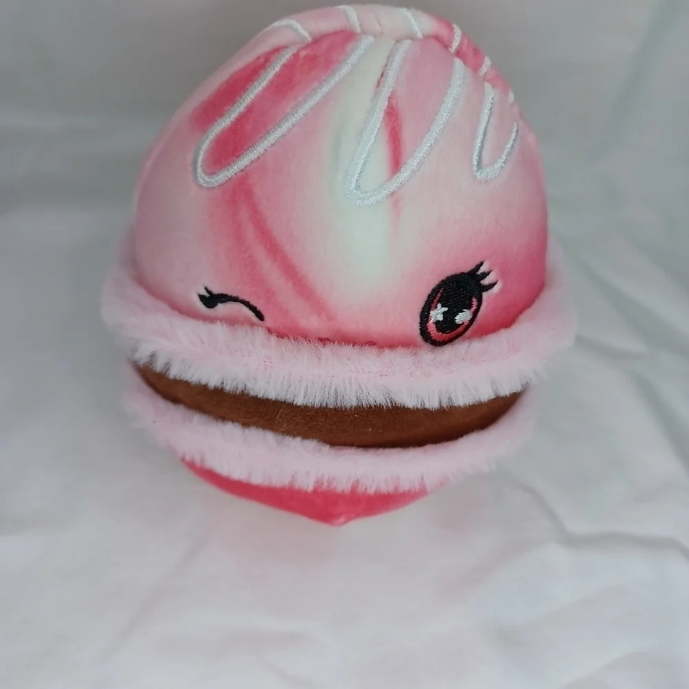 Squishmallows Pink and Brown Macaron Plush Toy